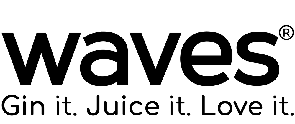 Das Waves Logo in schwarz