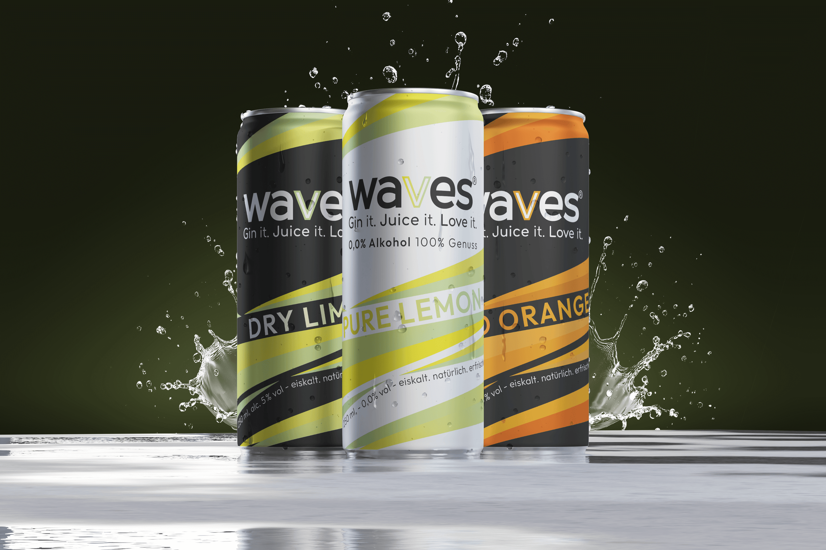 Waves alle drei Sorten