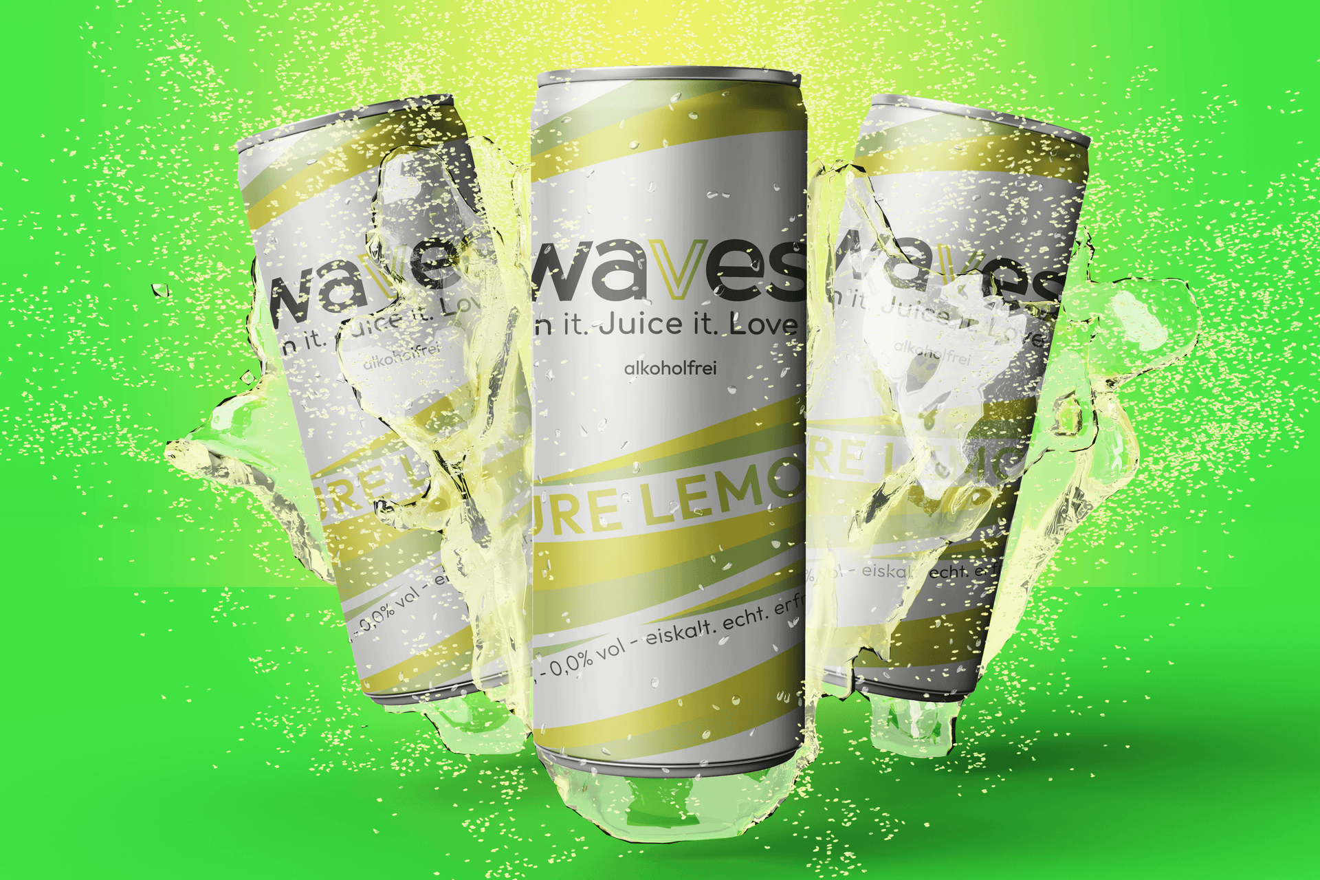 Waves Pure Lemon alkoholfrei
